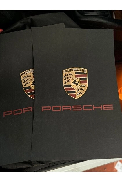 10 ADET PORSCHE KAĞIT PASPAS SUYA DAYANIKLI