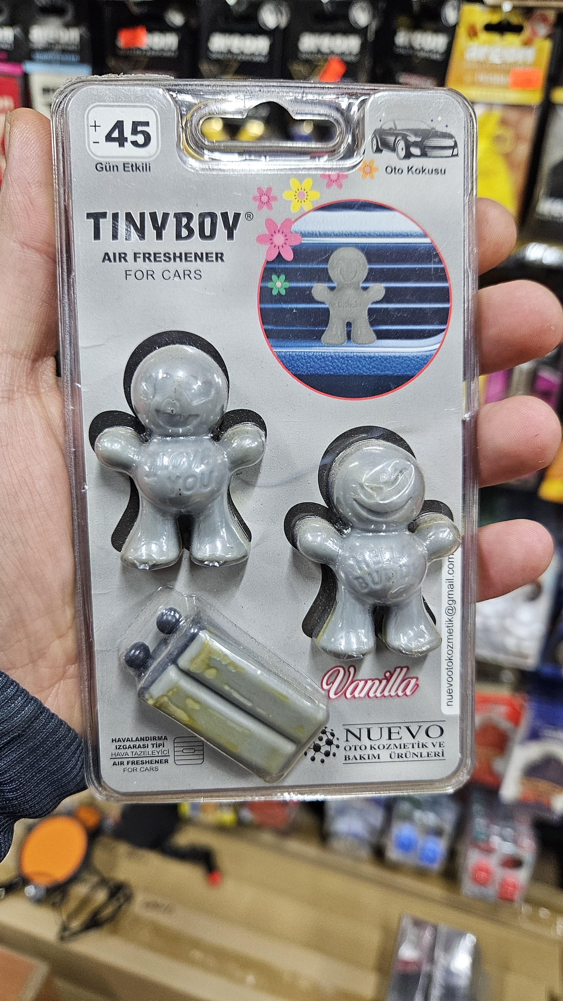 TİNYBOY PETEK KOKUSU GRİ RENK