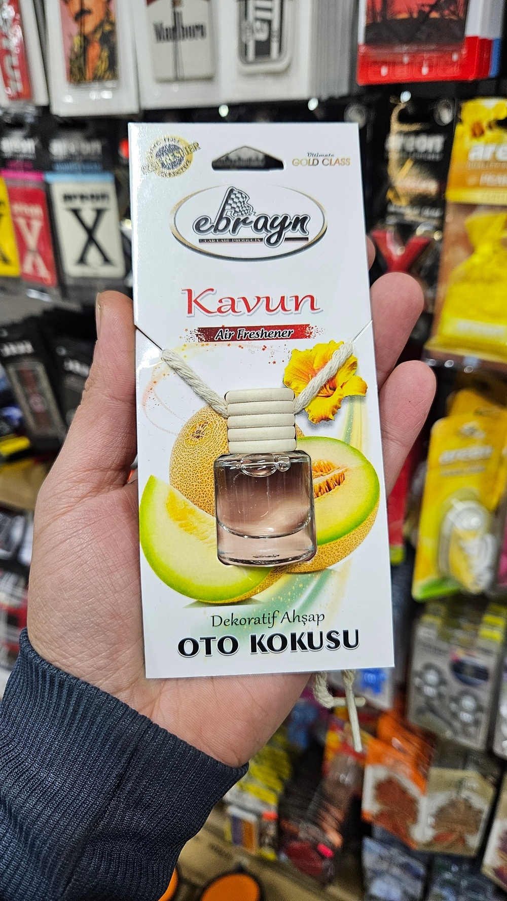 EBRAYN CAM ŞİŞE ASMA KOKU KALİTELİ ESANS