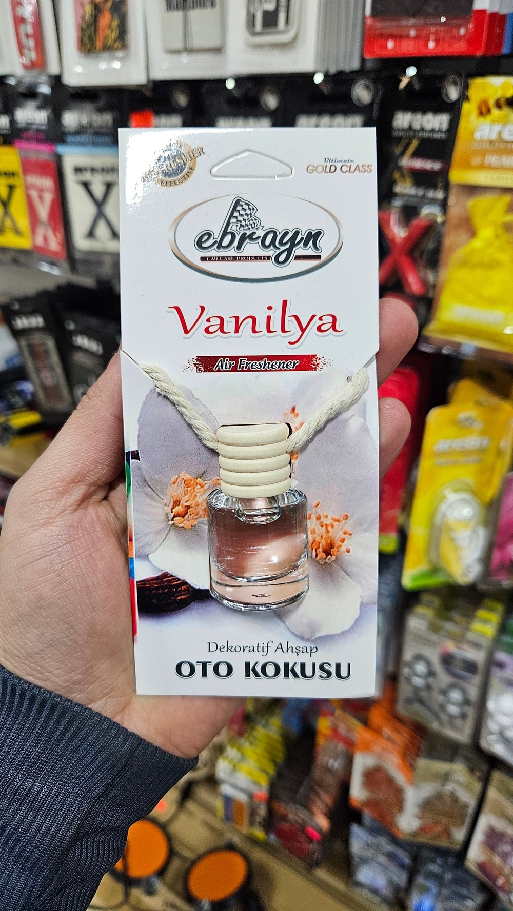 EBRAYN CAM ŞİŞE ASMA KOKU KALİTELİ ESANS