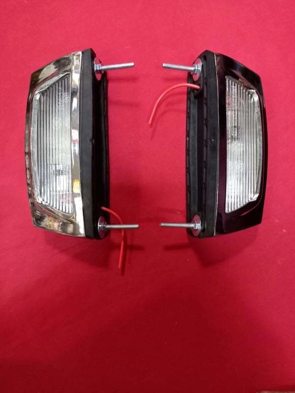 Carello Plaka Lambası Metal 1 Adet