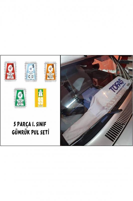 TOFAŞ TORPİDO HAVLUSU & GÜMRÜK PUL SET