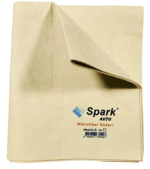 Spark Mikrofiber Güderi Süper Lüx Oto Kurulama Bezi 50X60 cm.