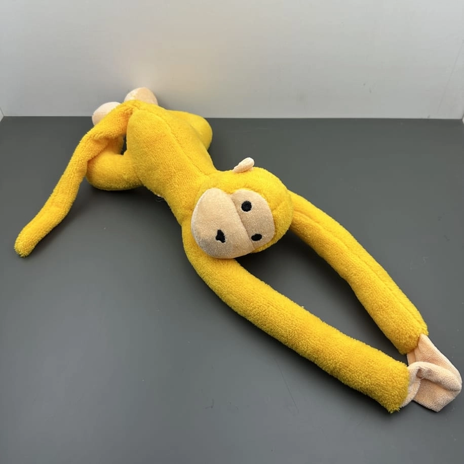 MAYMUN PELUŞ CIRT CIRTLI SARI