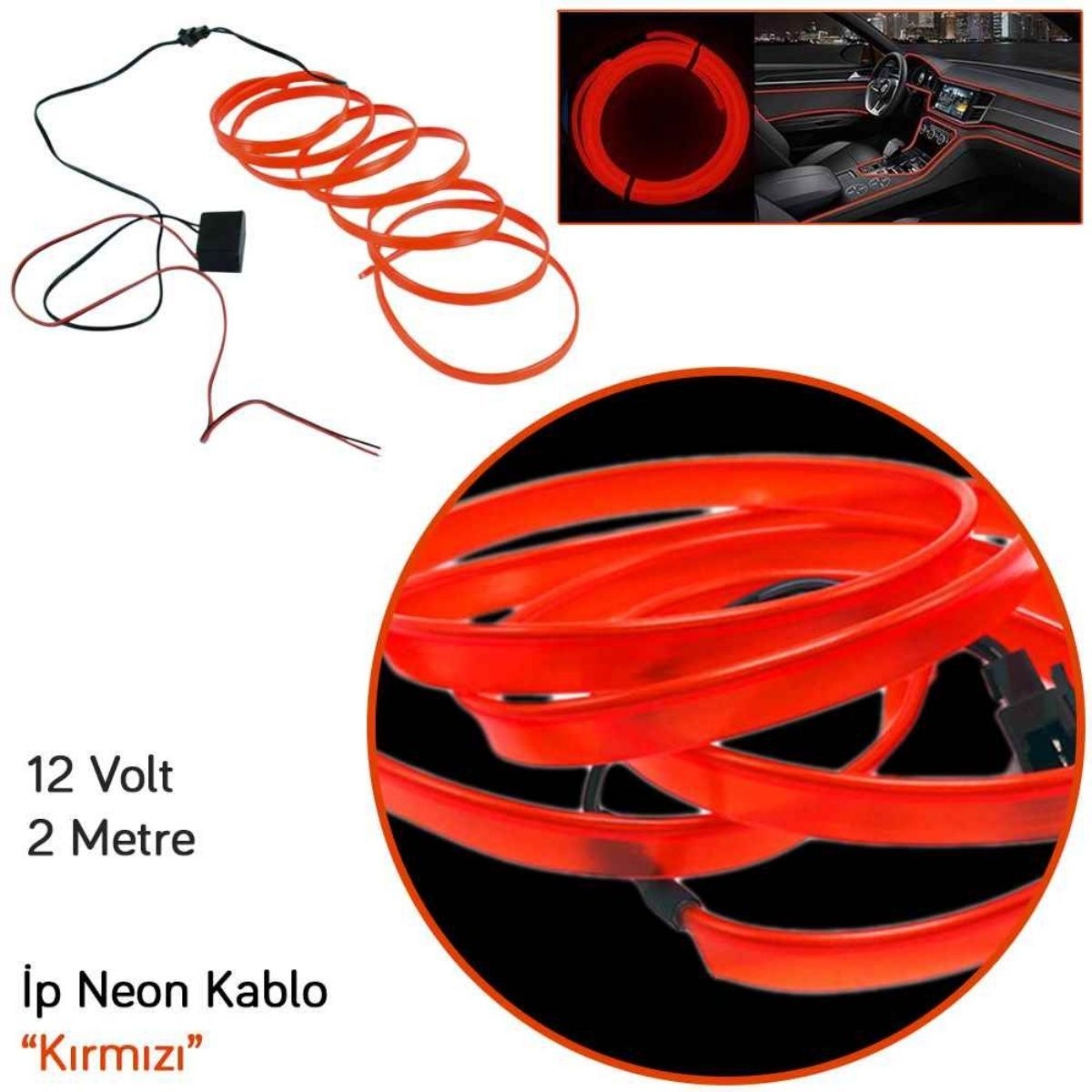 İP NEON 2MT TURUNCU