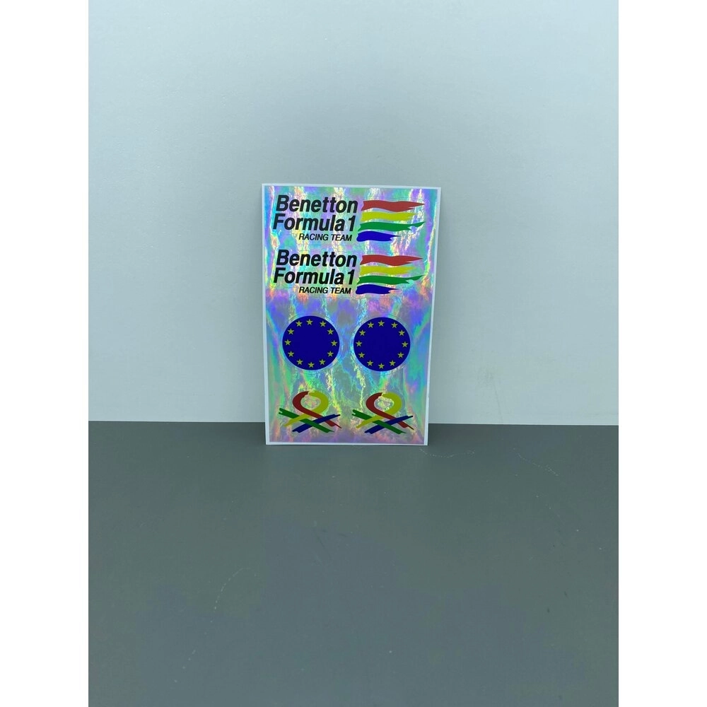 BENNETTON FORMULA HOLOGRAM STİCKER SET