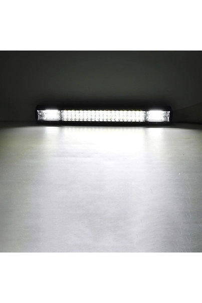 Off Road 3 Sıra 5 Modlu LED Lamba – Beyaz Turuncu, Cree LED (80 CM)