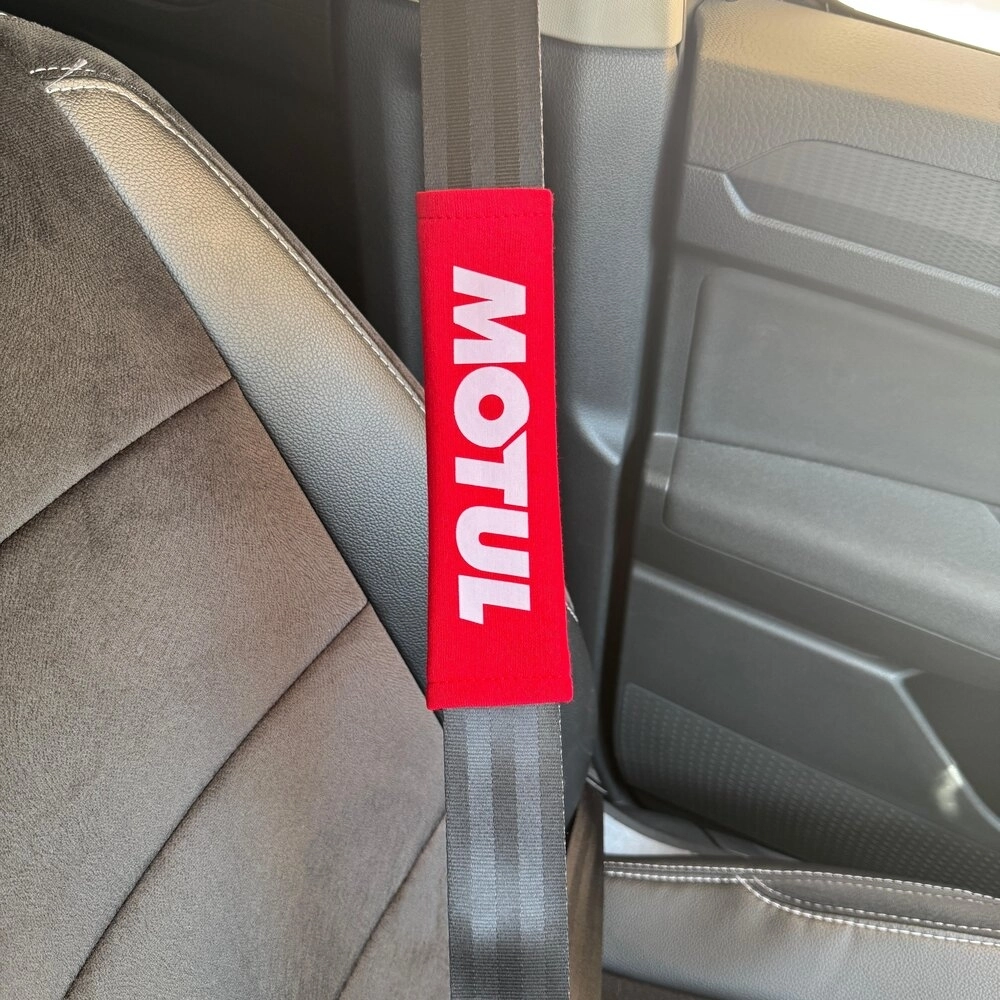 EMNİYET KEMER PEDİ KIRMIZI MOTUL ( 2 Adet )