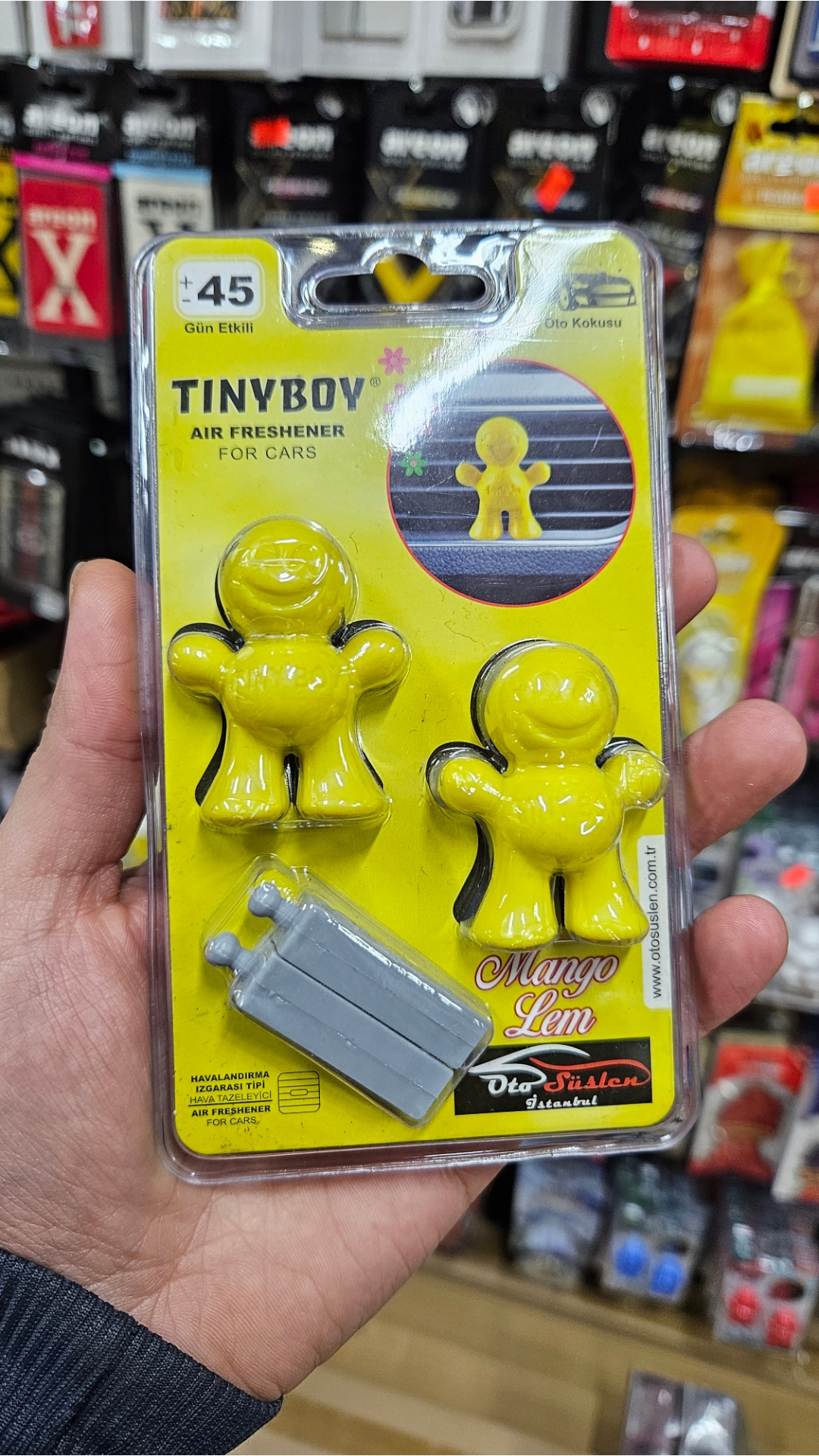 TİNYBOY PETEK KOKUSU SARI RENK