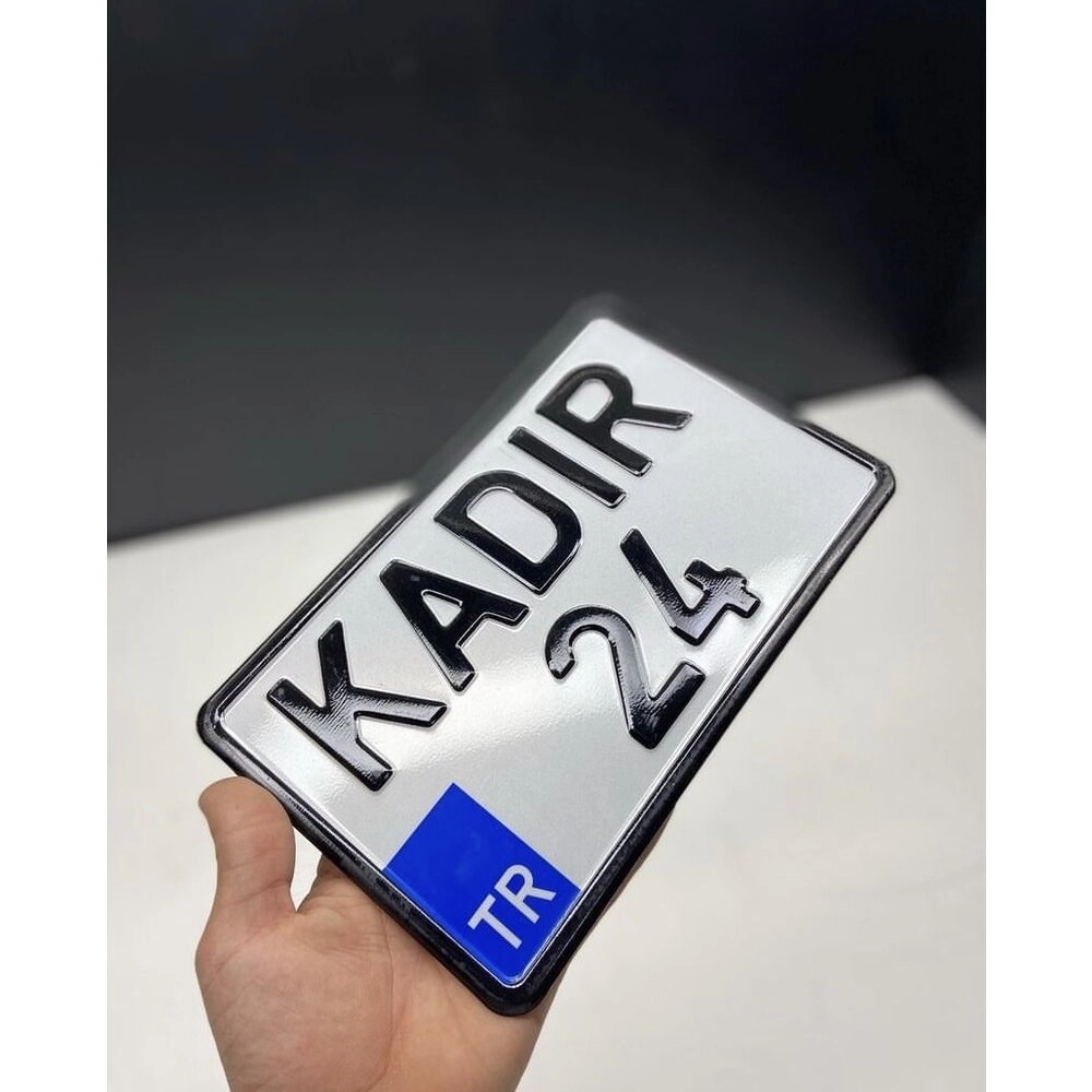 KARE KÜÇÜK DEKOR PLAKA KİŞİYE ÖZEL 