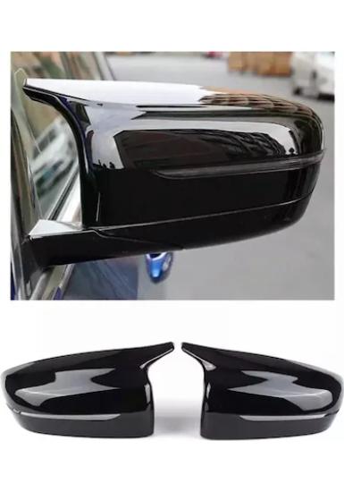 YARASA AYNA KAPAĞI PARLAK SİYAH 2 ADET ABS PLASTİK