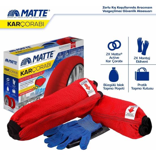 MATTE  ACTİVE KAR ÇORABI SMALL