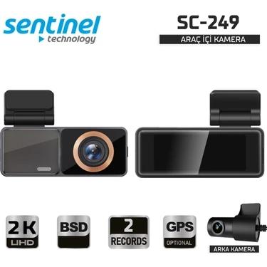 Sentinel SC-249 Kayıt Cihazı 2k 3.2’’ Dokunmatik Ekran