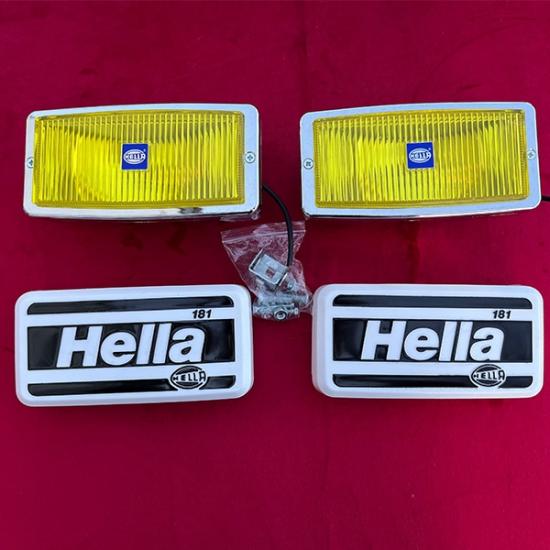 HELLA 181 KAPAKLI 2 ADET SARI CAM ETİKETÇİLERE