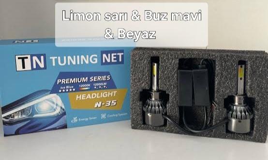 3 RENK LED XENON (LIMON SARI & BUZ MAVİ & BEYAZ & ÇAKAR)