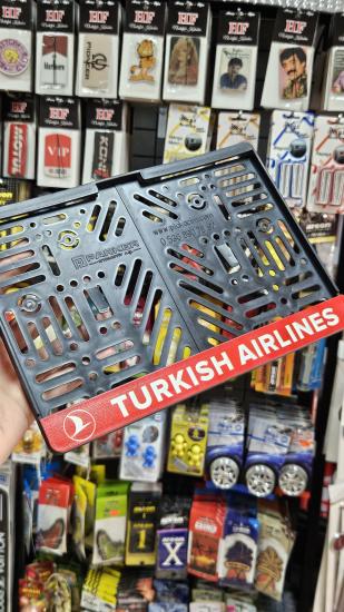 TURKISH AIRLINES MOTORSİKLET PLAKALIK 1 ADET