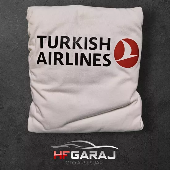 TURKISH AIRLINES YAZILI SERVİS KILIFI ÖN ARKA TAKIM LİKRALI ESNEK