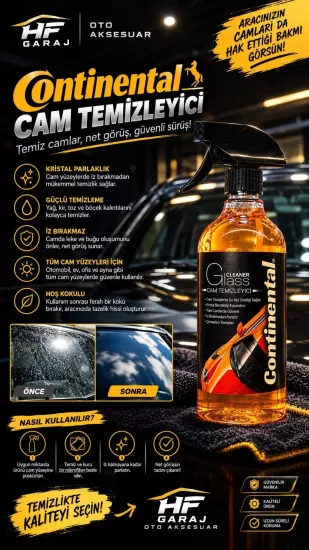 Cam Temizleme Spreyi Continental