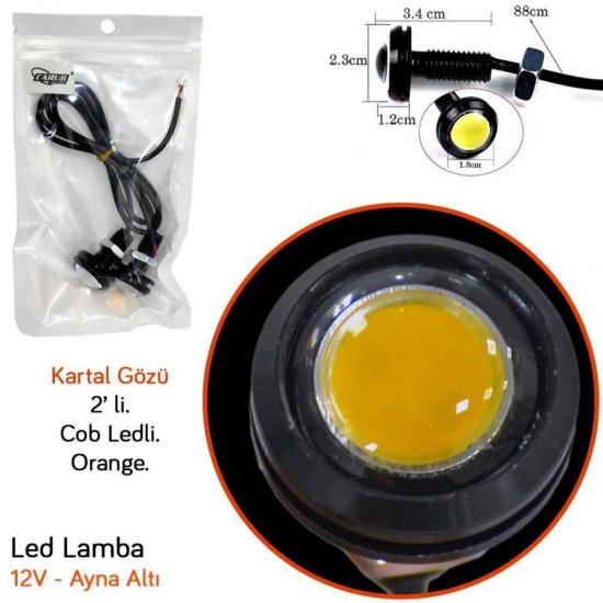 KARTALGÖZ LED 2 Lİ PAKET TURUNCU