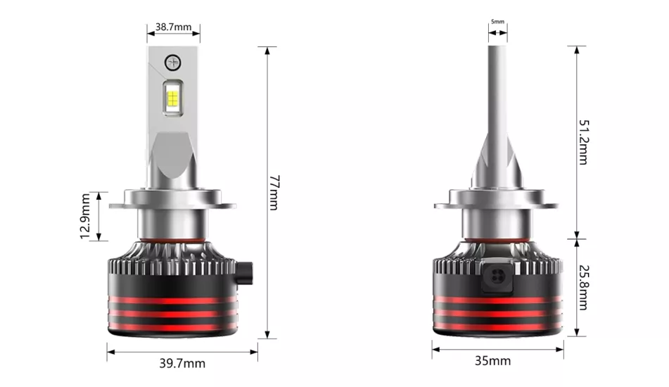 OPTİMUM M8 PRO LED AMPÜL TAKIMI - 6000 K 110 WATT - 20.000 LUMEN