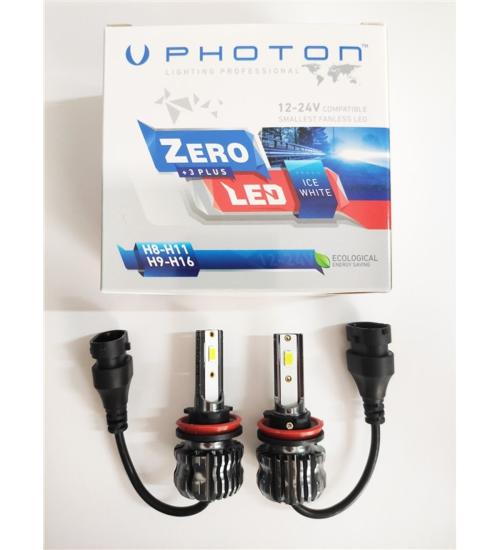 PHOTON ZERO BEYAZ FANSIZ MİNİ +3 PLUS - LED XENON ÜRÜNLERİ
