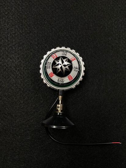 BEYAZ IŞIKLI PUSULA 1 ADET - ARABA PUSULA - PUSULA ÇEŞİTLERİ