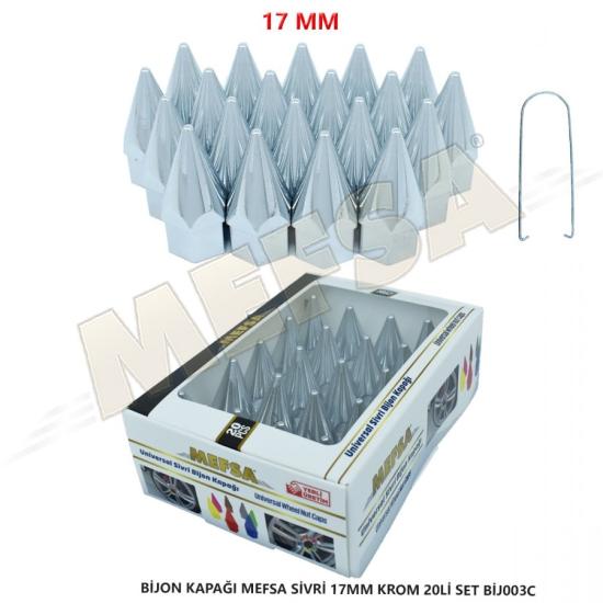 KROM SİVRİ BİJON 19MM 20 ADET
