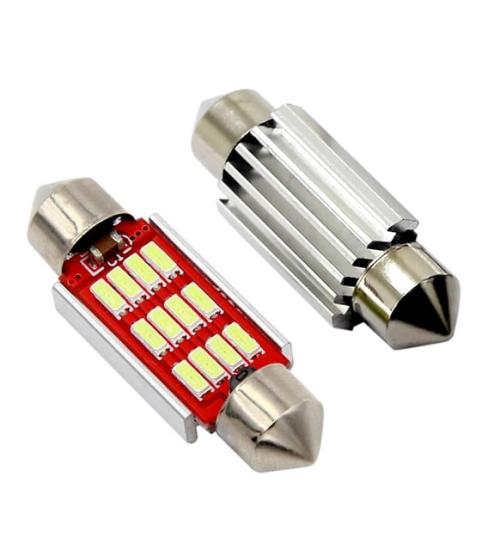 Oto Sofit Cob Led BEYAZ Ampül 39 MM CANBUS
