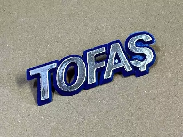 TOFAŞ BAGAJ YAZISI