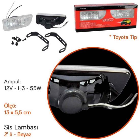 TOYOTA SİS LAMBASI 2 ADET - OTO SİS LAMBALARI