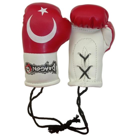 DRAGON BOKS ELDİVENİ MASKOT 2 ADET AYNA SÜSÜ