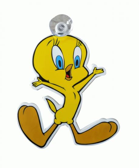PLEKSİ TWEETY VANTUZLU SÜS. ( OTO CAM SÜSLER )